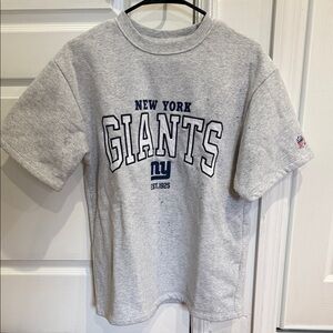 Pull&Bear Gray New York Giants T-Shirt